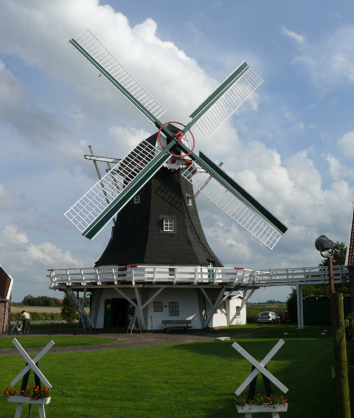 Seriemer Mühle in Ostfriesland / wind mill 