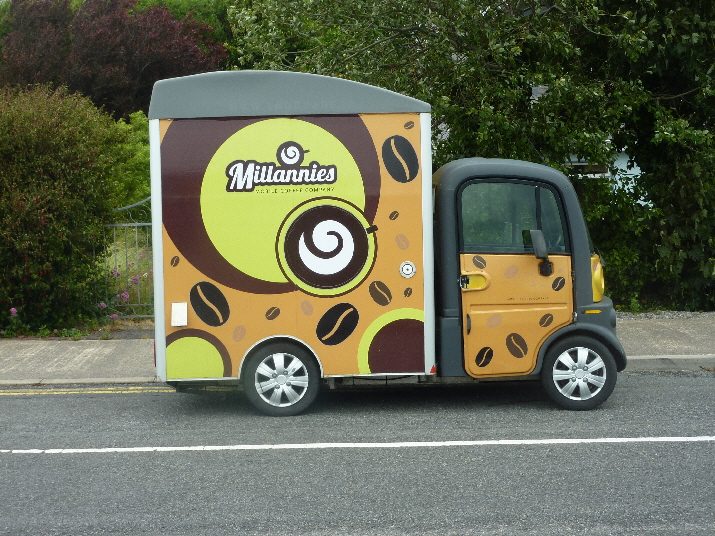 Mobiler Kaffeeladen ,Irland / coffeshop on its way in Ireland