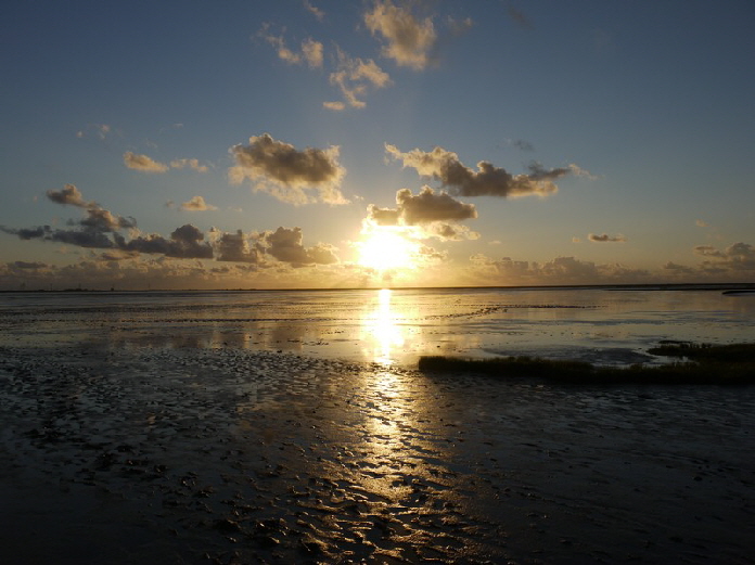 Abends an der Nordsee / at the North Sea in the evening